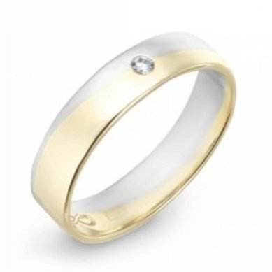 Обручальное кольцо R01-WED-00021-М12505 - Ювелирный бренд Московский ювелирный завод